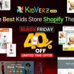 Black Friday Offer for Kids Clothing Store Shopify Theme