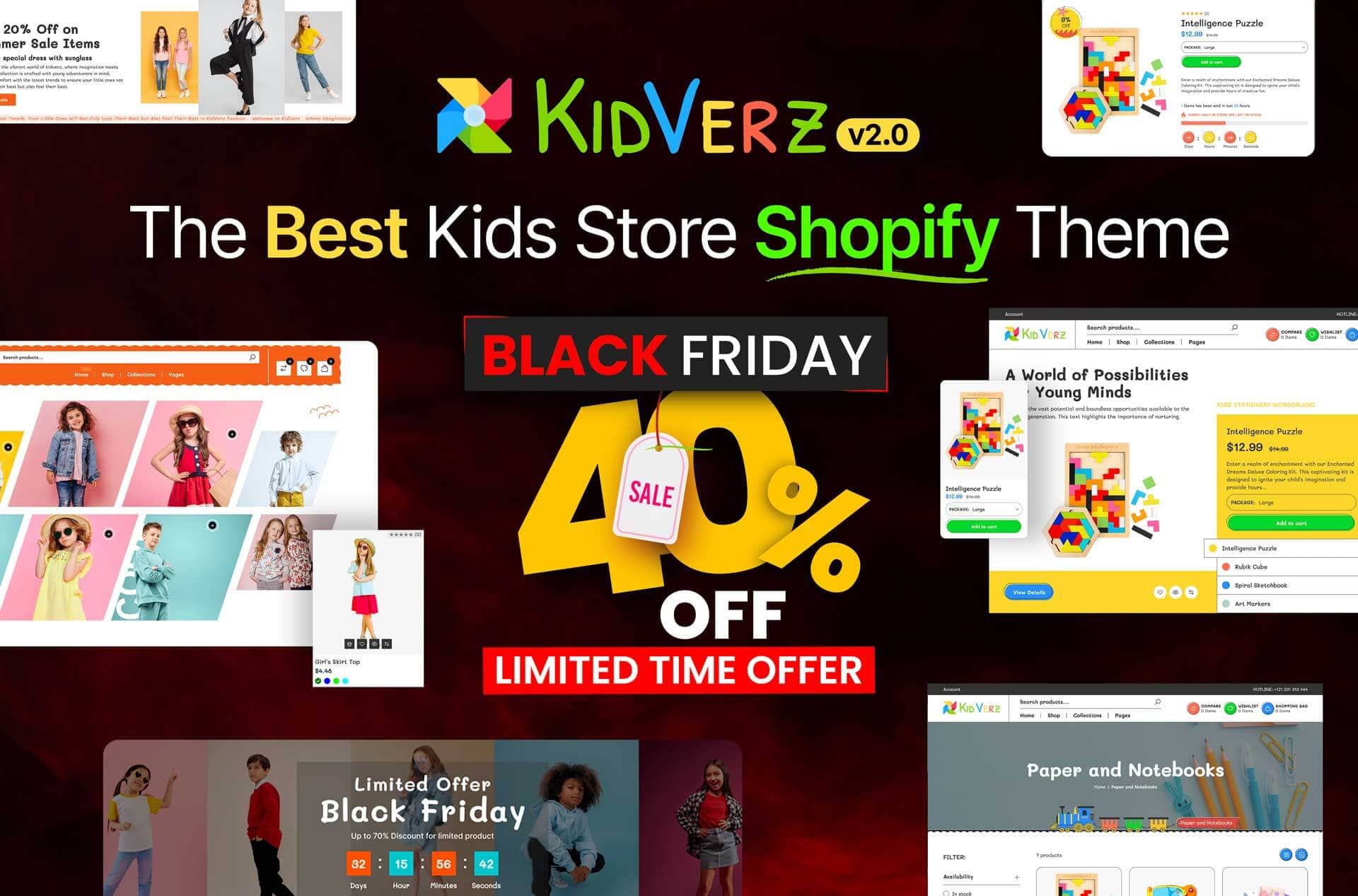 KidVerz: The Best Kids Clothing Store Shopify Theme in 2023