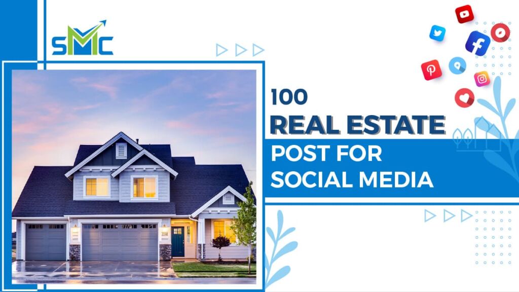 100 Real Estate Posts for Social Media 100 Real Estate Posts for Social Media by SMC