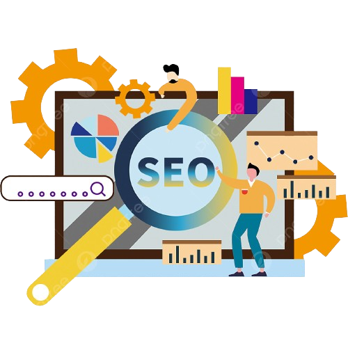 pngtree hand drawn business seo computer work illustration png image 5361722 removebg preview